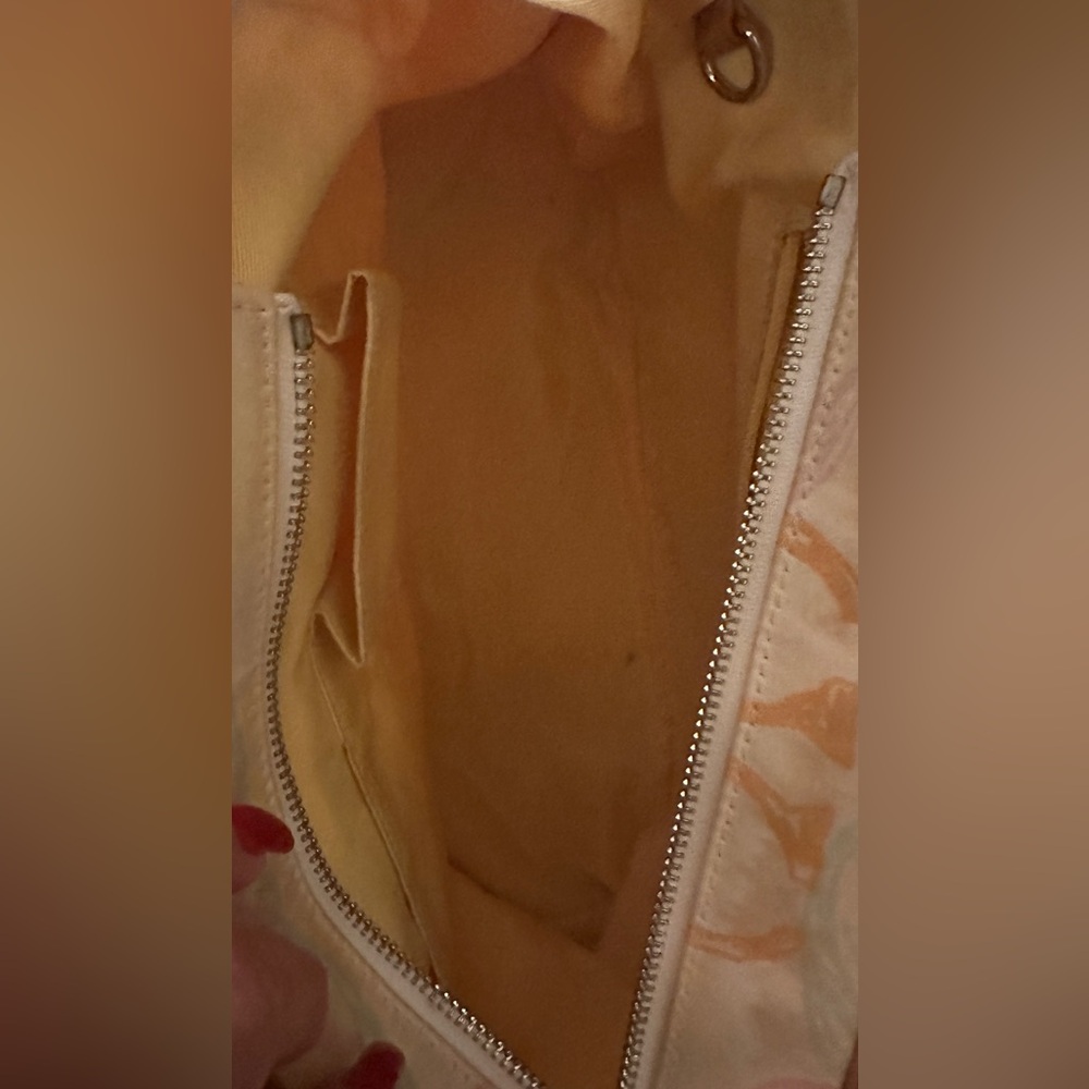 COACH poppy canvas tote/shoulder bag. - Picture 6 of 13